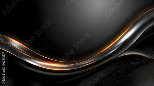 Metallic Gleam Abstract Background