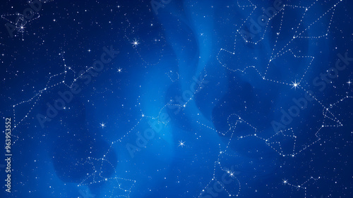 Starlit Dreams Abstract Background