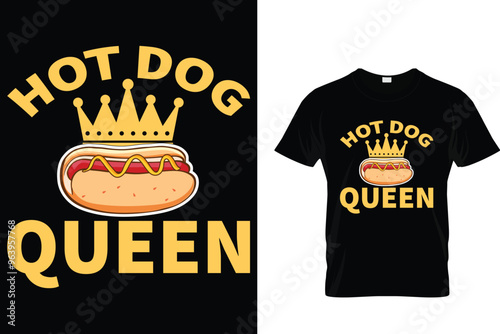 Hot Dog Queen - Hotdog T-shirt