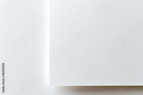 Minimalist White Paper Texture for Versatile Creative Projects