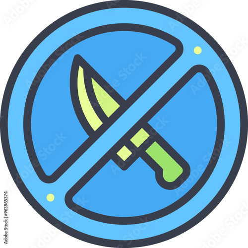 No knives icon