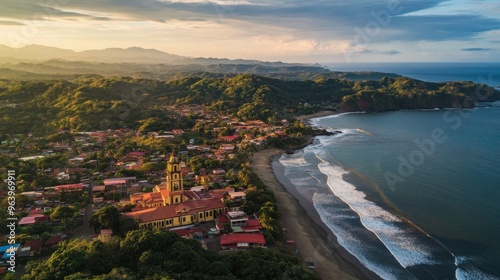 Bird's-eye view of San Pedro Costa Rica