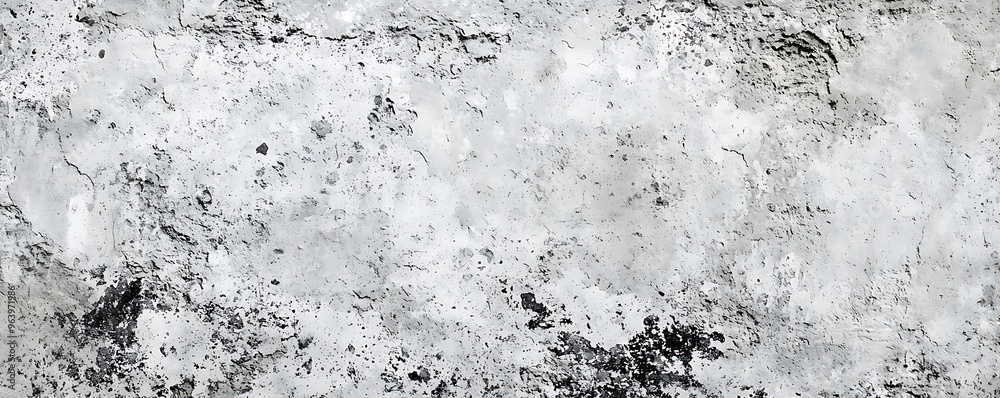 Fototapeta premium Abstract Grunge Texture: White and Black Surface with Distressed Finish