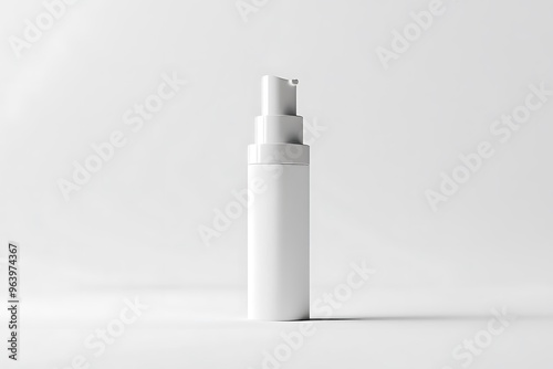 perfume bottle isolated on white