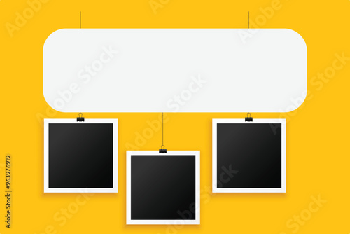 Photos Collage Frame Effect Mockups