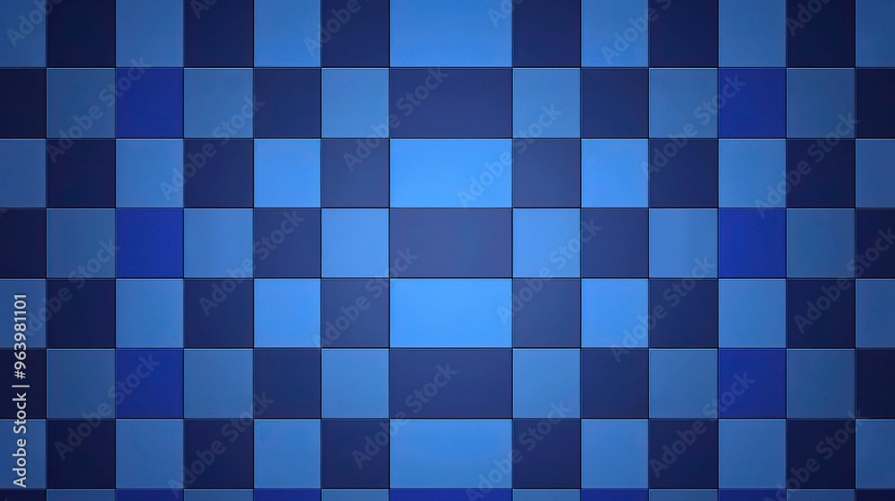 A modern background featuring a stylish blue checkered pattern. The blue color is vibrant and gives a contemporary feel. The checkered design is neatly arranged, creating a visually appealing and tren A modern background featuring a stylish blue checkered pattern. The blue color is vibrant and gives a contemporary feel. The checkered design is neatly arranged, creating a visually appealing and tren