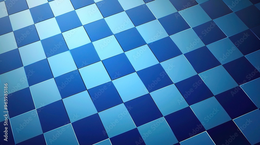 A modern background featuring a stylish blue checkered pattern. The blue color is vibrant and gives a contemporary feel. The checkered design is neatly arranged, creating a visually appealing and tren A modern background featuring a stylish blue checkered pattern. The blue color is vibrant and gives a contemporary feel. The checkered design is neatly arranged, creating a visually appealing and tren