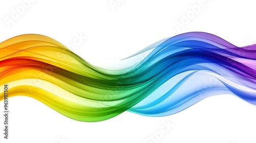 Wallpaper Mural Abstract Colorful Wavy Lines Background Design Torontodigital.ca