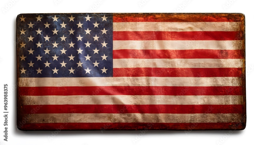 Obraz premium Vintage American Flag