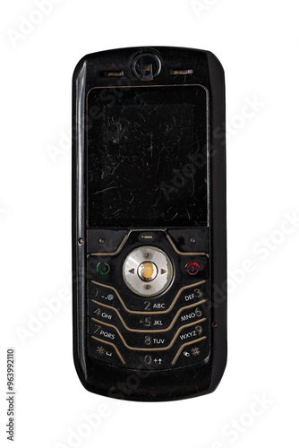 Wallpaper Mural lens cleaning pen on isolated on white background. brush extends Torontodigital.ca