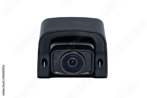 Obraz na płótnie Modern car video camera isolated on white background w salonie