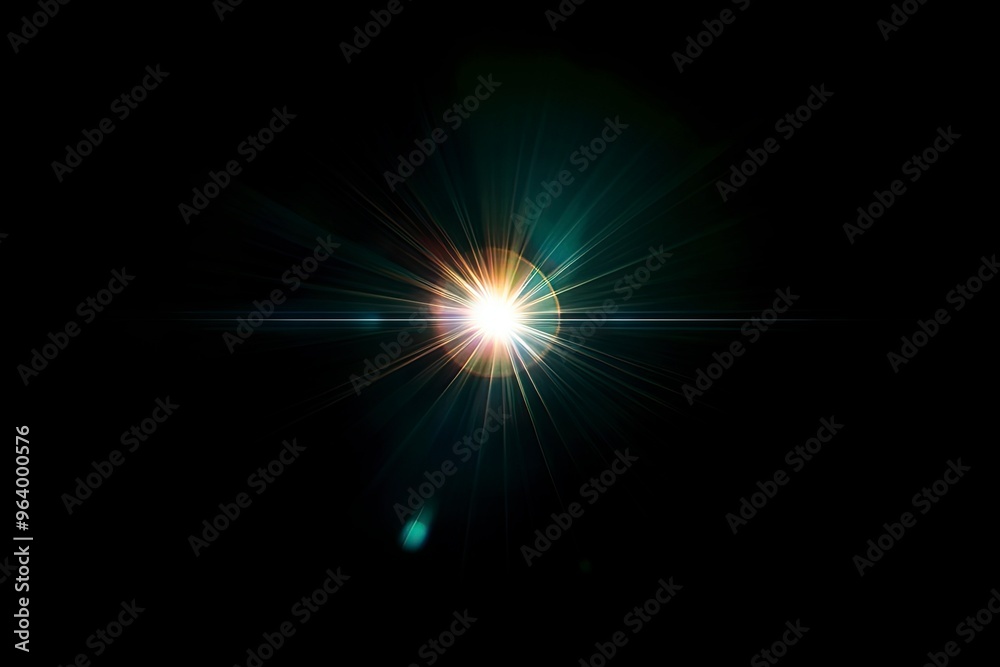 Lens flare glow light effect on black. image of rays light effects, overlays or flare isolated on black background for design. lens flare light over black background, ai Lens flare glow light effect on black. image of rays light effects, overlays or flare isolated on black background for design. lens flare light over black background, ai