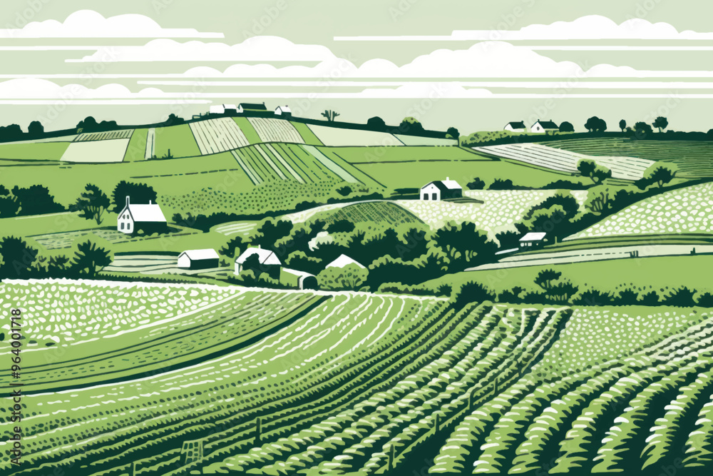 Farm scenes field agriculture outdoors. Farm scenes field agriculture outdoors.