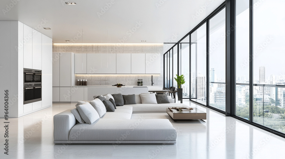 Stylish Home. Modern Interior Design Background. Stylish Home. Modern Interior Design Background.