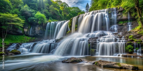 5. Creative Bridal Veil Fallsafter the rain brings clarity to the misty atmosphere, highlighting the delicate beauty of the falls