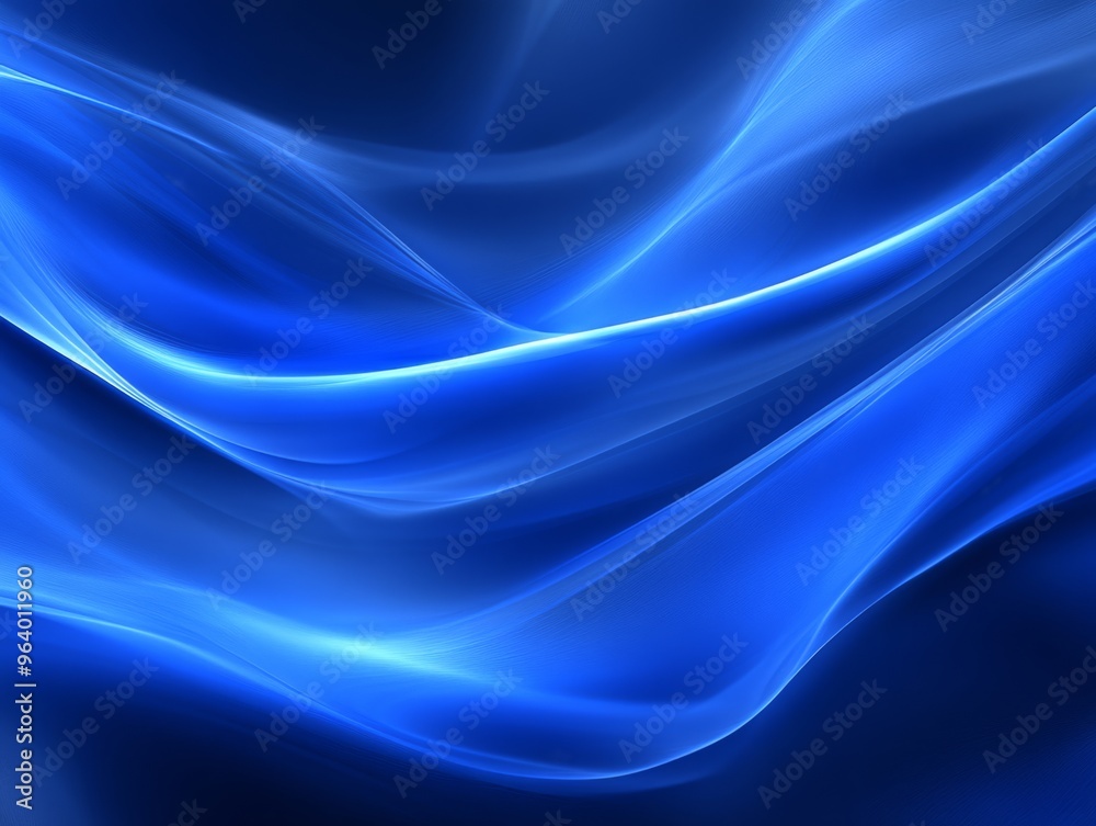 Abstract Blue Wave Background Abstract Blue Wave Background