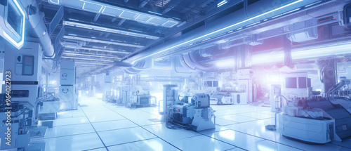 Advanced Technology Industrial Facility Interior