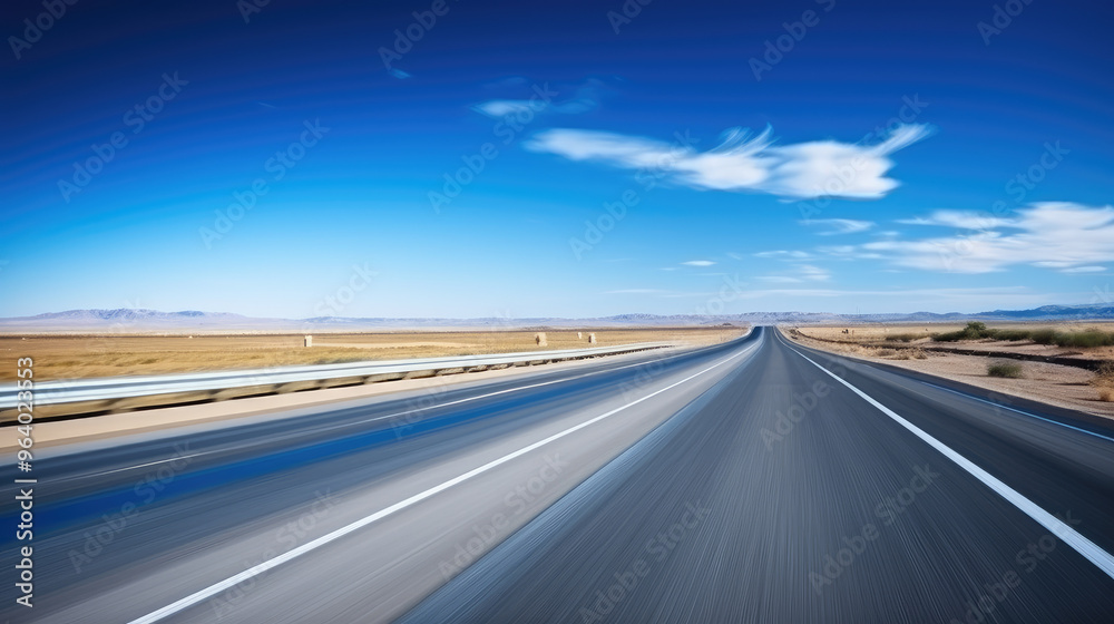 Speeding Along the Vast Desert Highway Speeding Along the Vast Desert Highway
