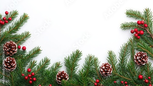 Happy New Year 2025! Realistic 3D rendering of the figures, complemented by silver gift box ribbons and Christmas decorations. This is the perfect celebratory sign for your 2025. ai generated