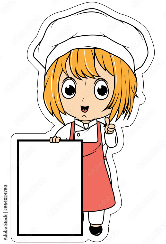 Cute Little Chef Cartoon Cute Little Chef Cartoon