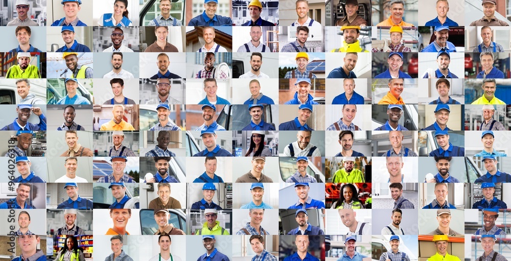 © Andrey Popov - Worker Group. Engineers, Handymen And Janitors