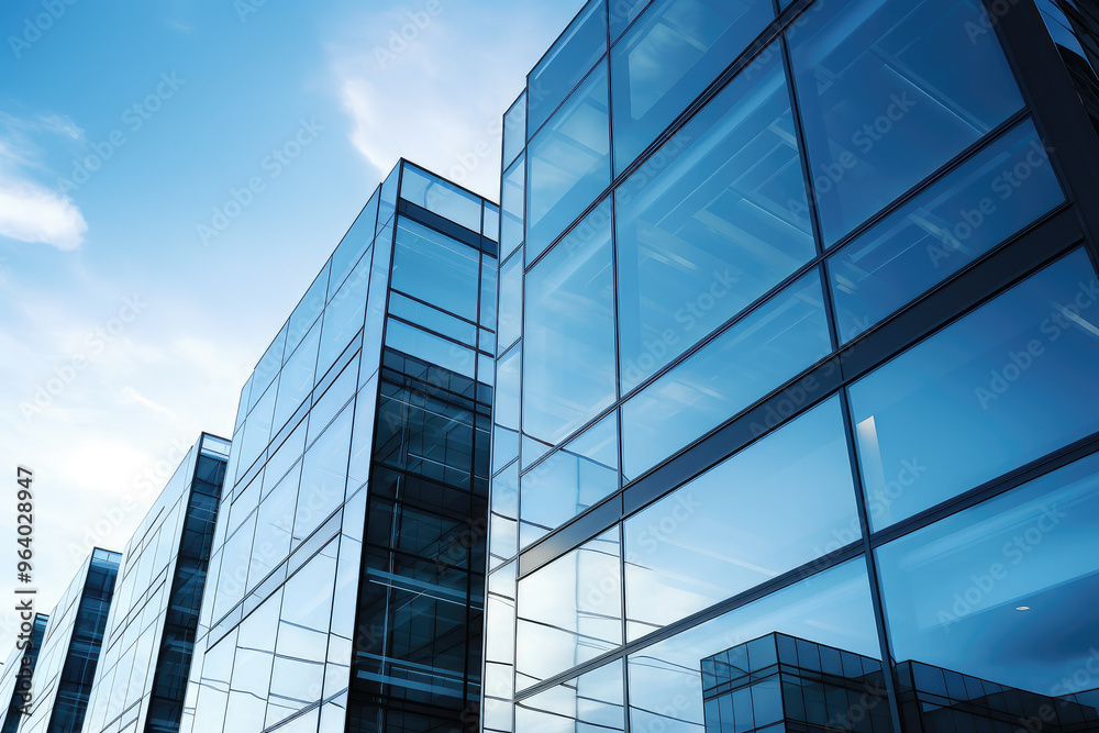 Modern Corporate Elegance: Glass Office Towers Modern Corporate Elegance: Glass Office Towers