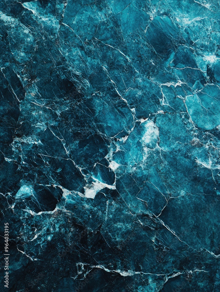 A blue and white marble wall with a blue and white marble floor A blue and white marble wall with a blue and white marble floor