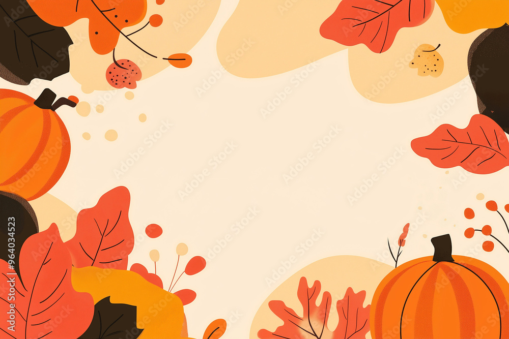 autumn background with pumpkins autumn background with pumpkins