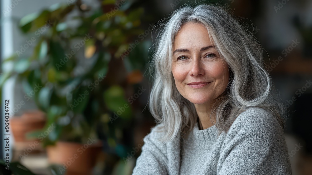 Modern Minimalism: Lifestyle Vlogger in her 50s Sharing Simple Living Tips from Contemporary Home Modern Minimalism: Lifestyle Vlogger in her 50s Sharing Simple Living Tips from Contemporary Home