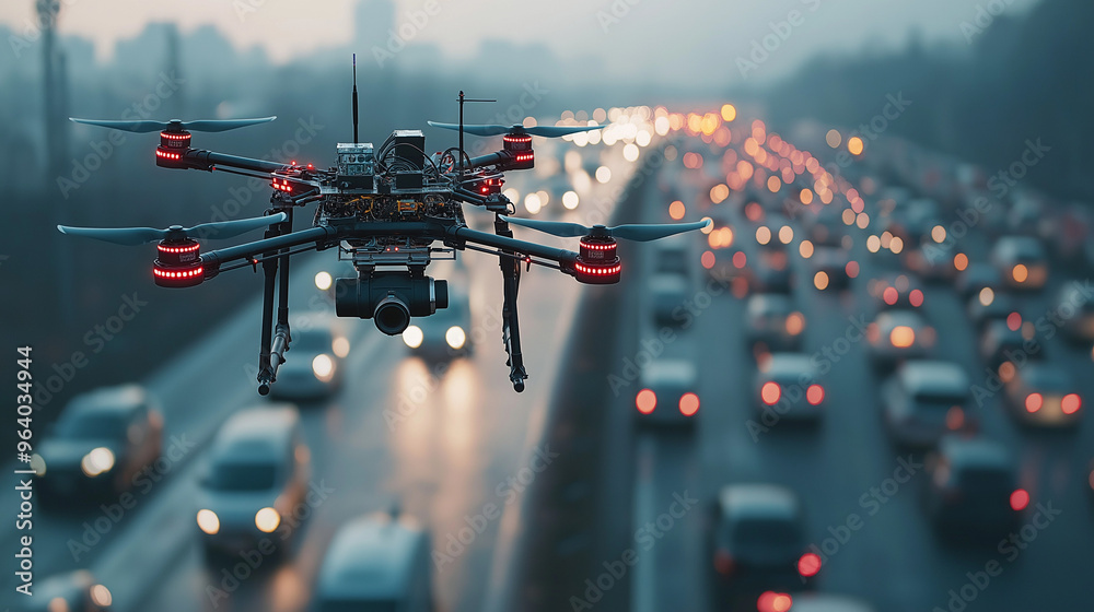 Fleet management in drone delivery logistics, visualizing the ...