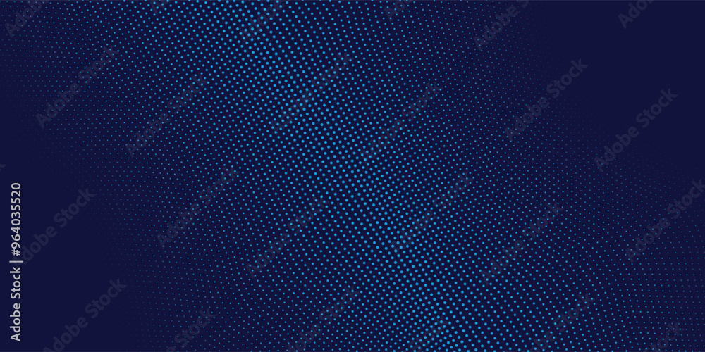 Blue wavy halftone background. pop art sports style dots. modern dots, vector illustration. Blue wavy halftone background. pop art sports style dots. modern dots, vector illustration.