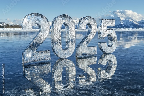 Wallpaper Mural 2025 Frozen Digits Reflected in Icy Lake Landscape Torontodigital.ca