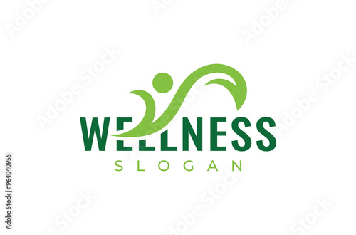 
Modern Human Wellness flat Logo Design. Human leaf logo design. Healthy Leaf, Natural Leaf, People Wellness Modern Logo, Health care Logo Design