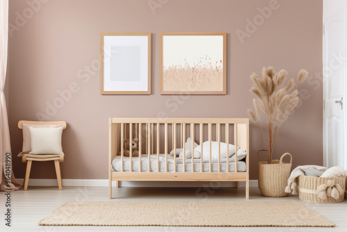Serene Nursery Room Interior Decor Inspiration