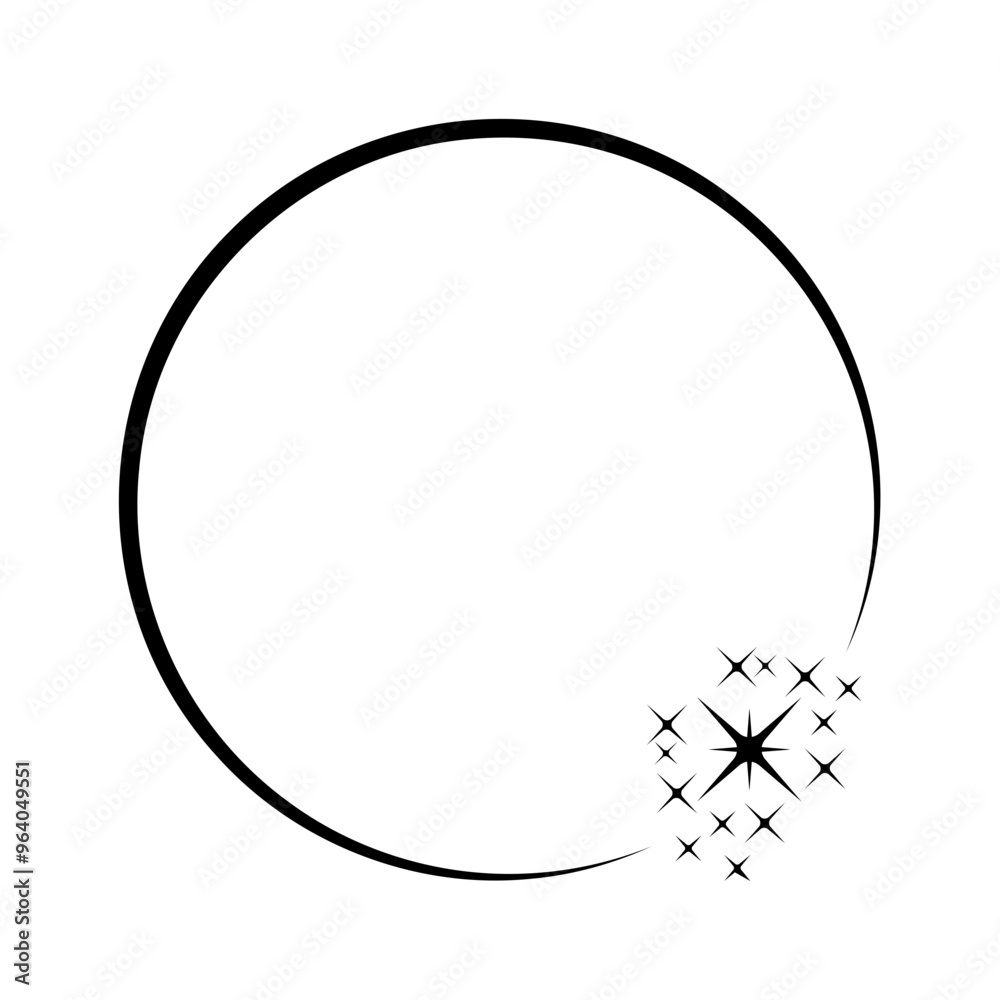 Frame With Star Icon, Simple Icon Vector Design, best used for presentation, application, web and banne Frame With Star Icon, Simple Icon Vector Design, best used for presentation, application, web and banne