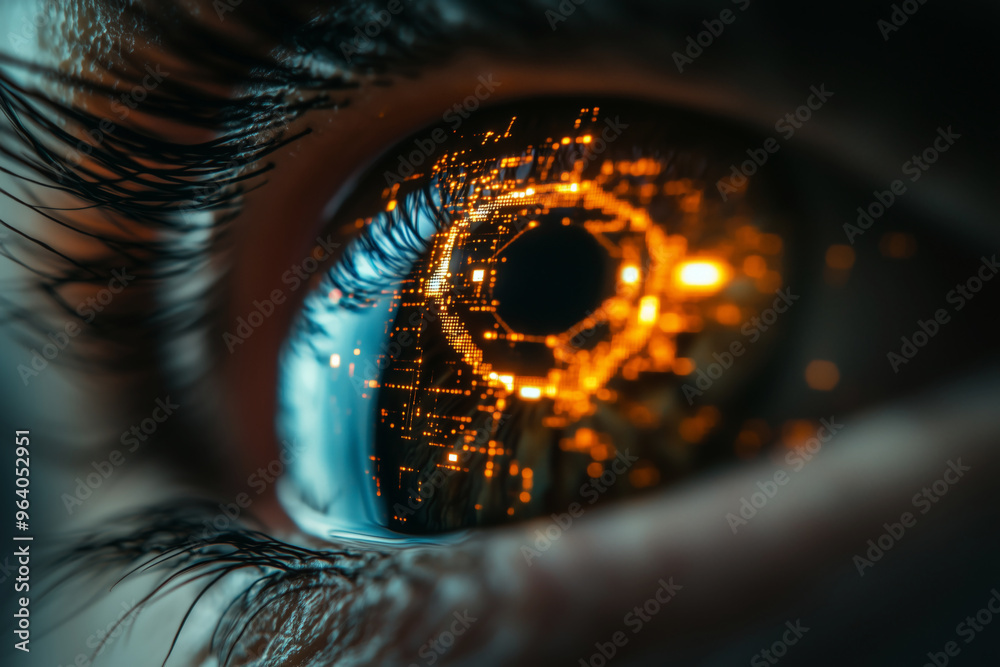 human eye is composed of tiny lines of code human eye is composed of tiny lines of code