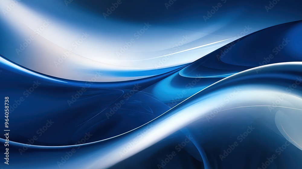 Obraz premium Abstract blue background