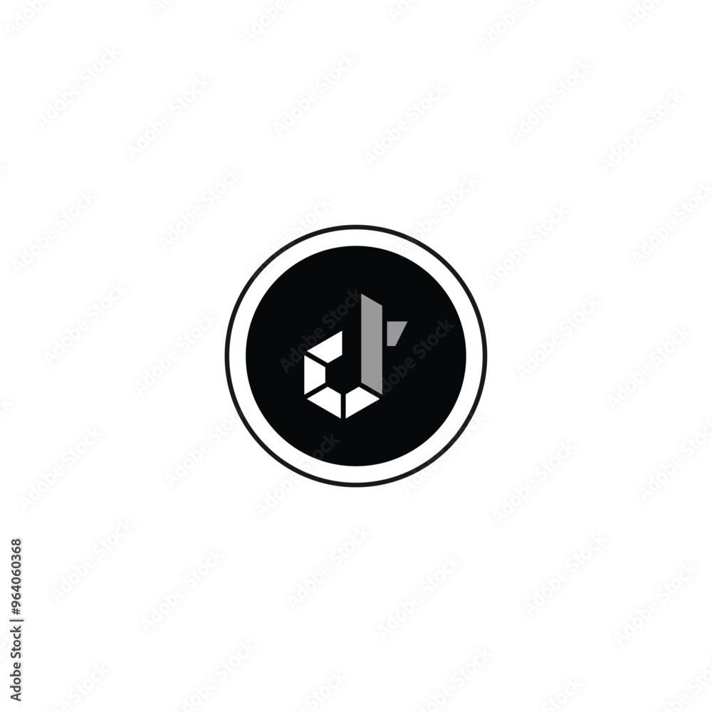 DR or RD abstract letter outstanding professional business awesome artistic branding company different colors illustration. Logo or icon or monogram design. DR or RD abstract letter outstanding professional business awesome artistic branding company different colors illustration. Logo or icon or monogram design.