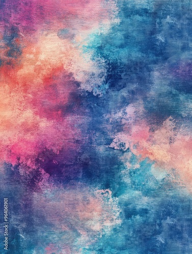 Colorful tie dye texture with a watercolor effect Vintage inspired design featuring denim fabric and grunge acrylic elements An abstract blend of vibrant hues and fantasy styles