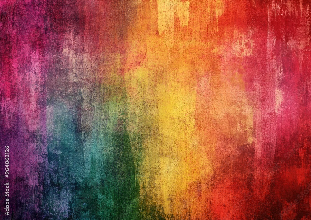Vibrant grunge style background with an array of colors Vibrant grunge style background with an array of colors