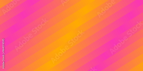 Diagonal transaction effect vivid gradient stripes banner background. Abstract minimalist neon orange hot pink backdrop