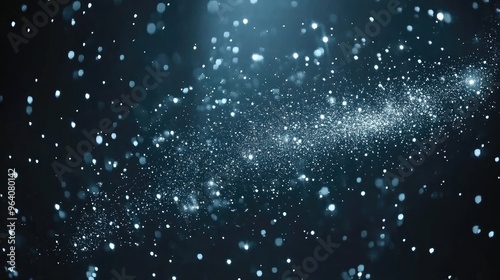 Night sky filled with twinkling stars
