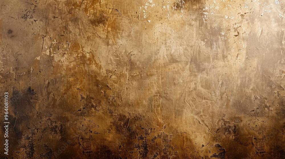 Obraz premium Design background of cement wall in brown color shading