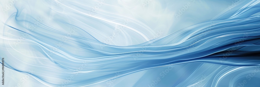 Elegant Blue Silk Fabric Flowing Background Elegant Blue Silk Fabric Flowing Background