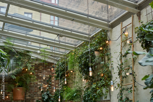 View inside a coffee shop in Gothenburg, Sweden