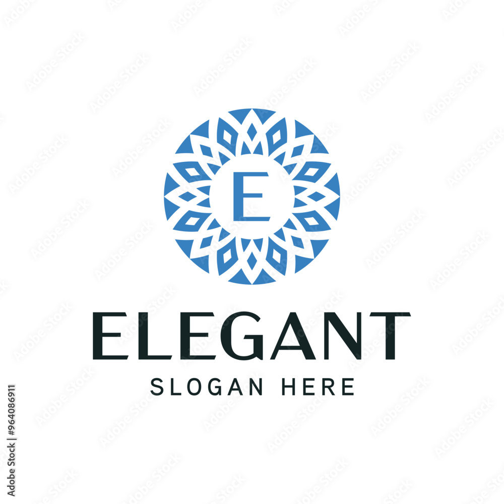 Luxury Mandala Logo Design Template for High-End Brands Luxury Mandala Logo Design Template for High-End Brands