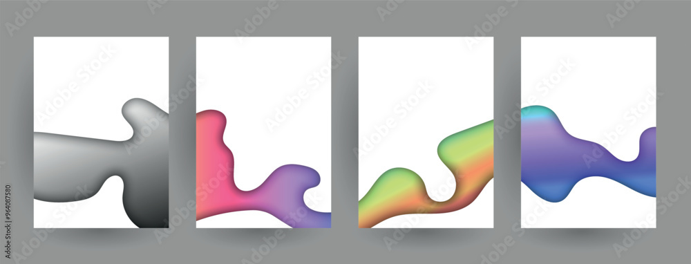 Abstract background cover design. Vector pattern