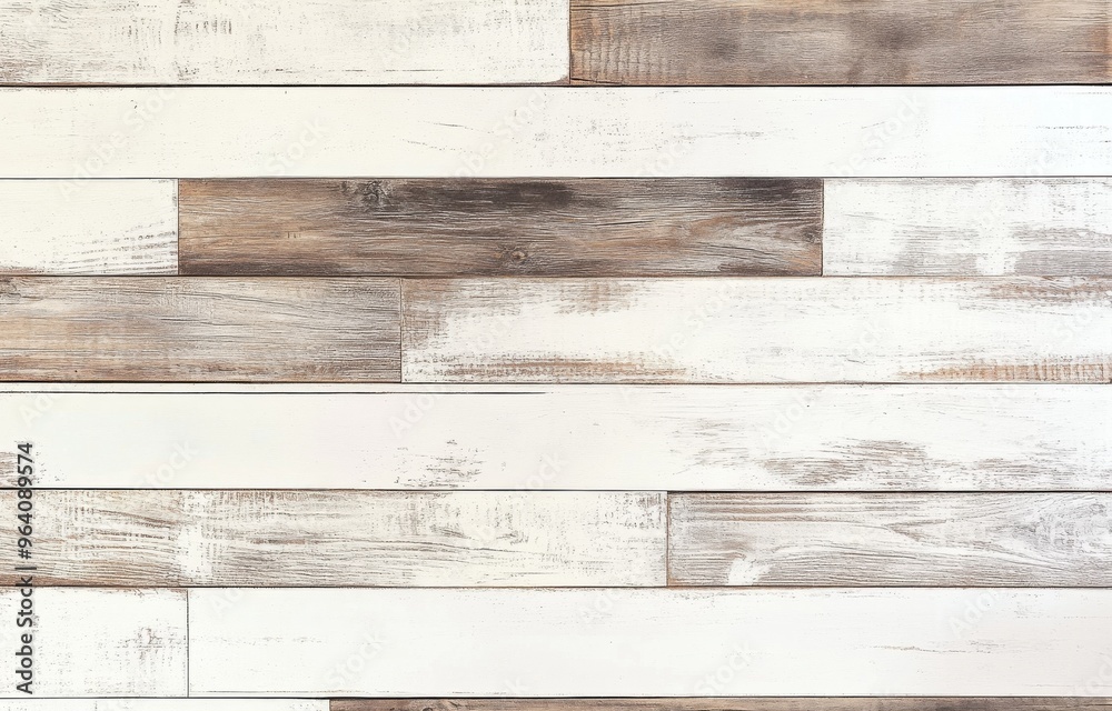 Distressed White Shiplap Background with Weathered Wood Texture in Light Brown Tones, Rustic Farmhouse Style, Featuring Painted and Weathered Appearance Distressed White Shiplap Background with Weathered Wood Texture in Light Brown Tones, Rustic Farmhouse Style, Featuring Painted and Weathered Appearance