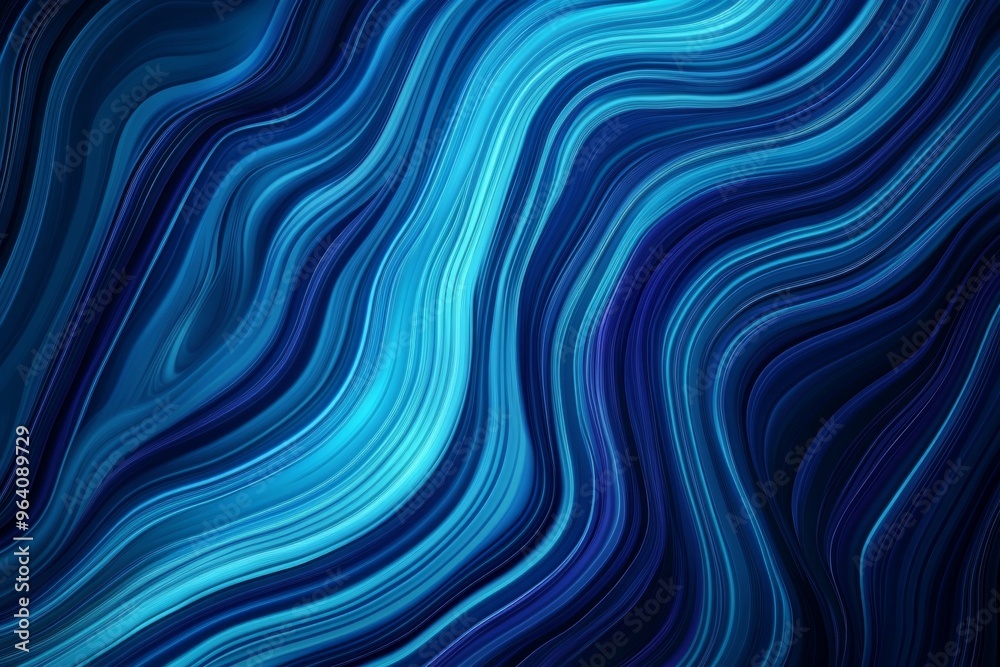 Abstract Blue Wave Background with Dark Blue and Turquoise Gradient, Featuring Wavy Lines and Smooth Agate Surface, High Resolution and Detailed Flowing Pattern Abstract Blue Wave Background with Dark Blue and Turquoise Gradient, Featuring Wavy Lines and Smooth Agate Surface, High Resolution and Detailed Flowing Pattern