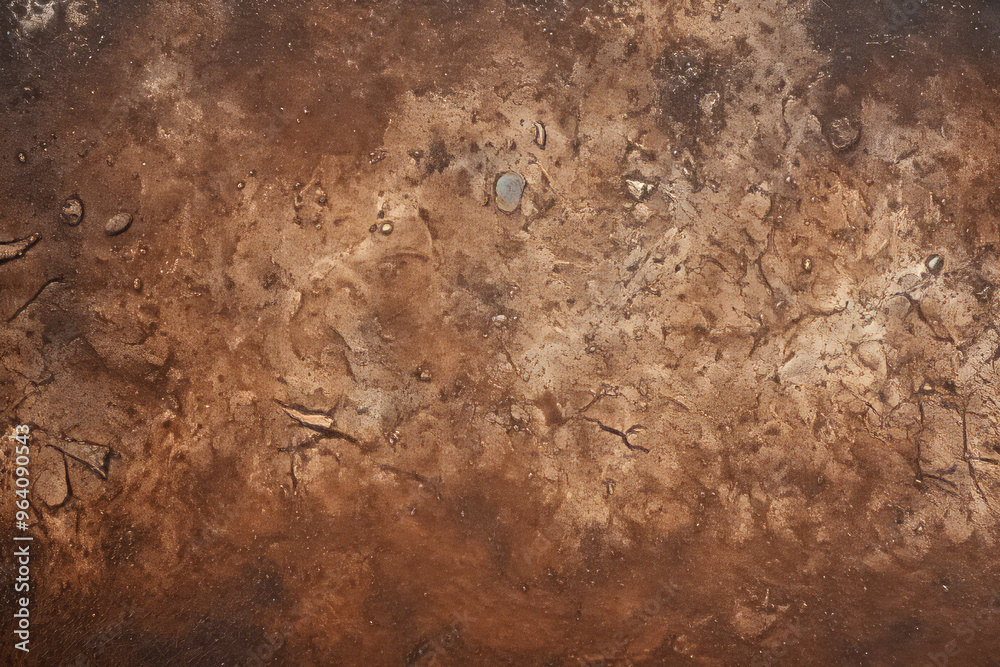 Processed collage old dry brown clay surface texture. Background for banner, backdrop or texture Processed collage old dry brown clay surface texture. Background for banner, backdrop or texture